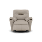 G Plan Seattle Recliner Armchair - Power Recliner Chair with USB & Lumbar Grade H - Power Recliner with Lumbar Support & USB Sterling Home 3 H002 Oxford Putty