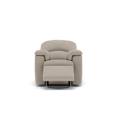 G Plan Chloe Small Recliner Armchair - Small Power Recliner Chair Grade H - Power Recliner Sterling Home 3 H002 Oxford Putty