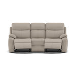 G Plan Kingsbury 3 Seater Curved Recliner Sofa - 3 Seater Manual Recliner Curved Sofa Double Grade H - Manual Recliner 3 Seater Sofas Sterling Home 3 H002 Oxford Putty