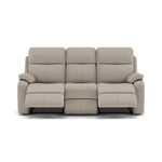 G Plan Kingsbury 3 Seater Recliner Sofa - 3 Seater Power Double Recliner with USB Grade H - Power Recliner with USB 3 Seater Sofas Sterling Home 3 H002 Oxford Putty