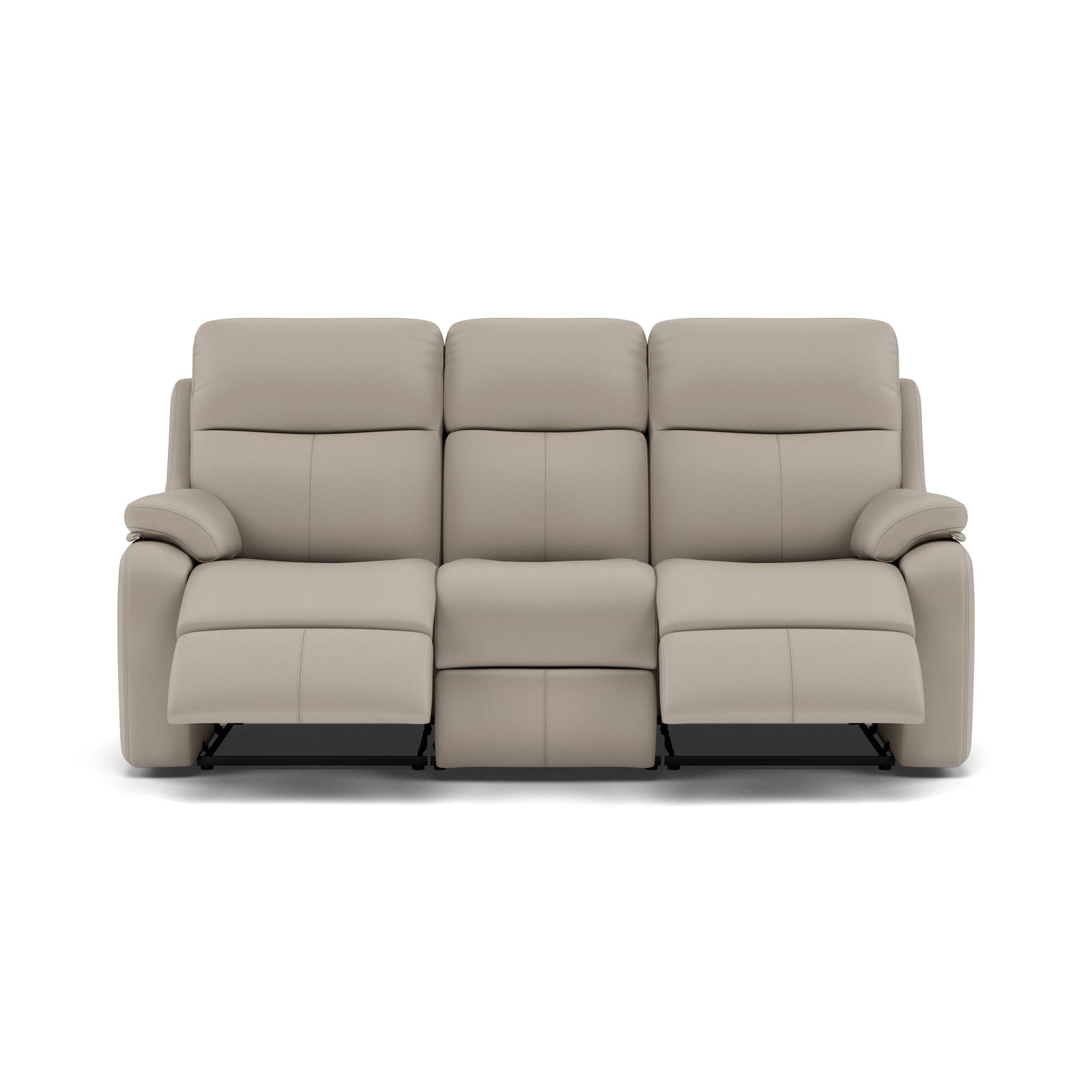 G Plan Kingsbury 3 Seater Recliner Sofa - 3 Seater Power Double Recliner with USB Grade H - Power Recliner with USB 3 Seater Sofas Sterling Home 3 H002 Oxford Putty