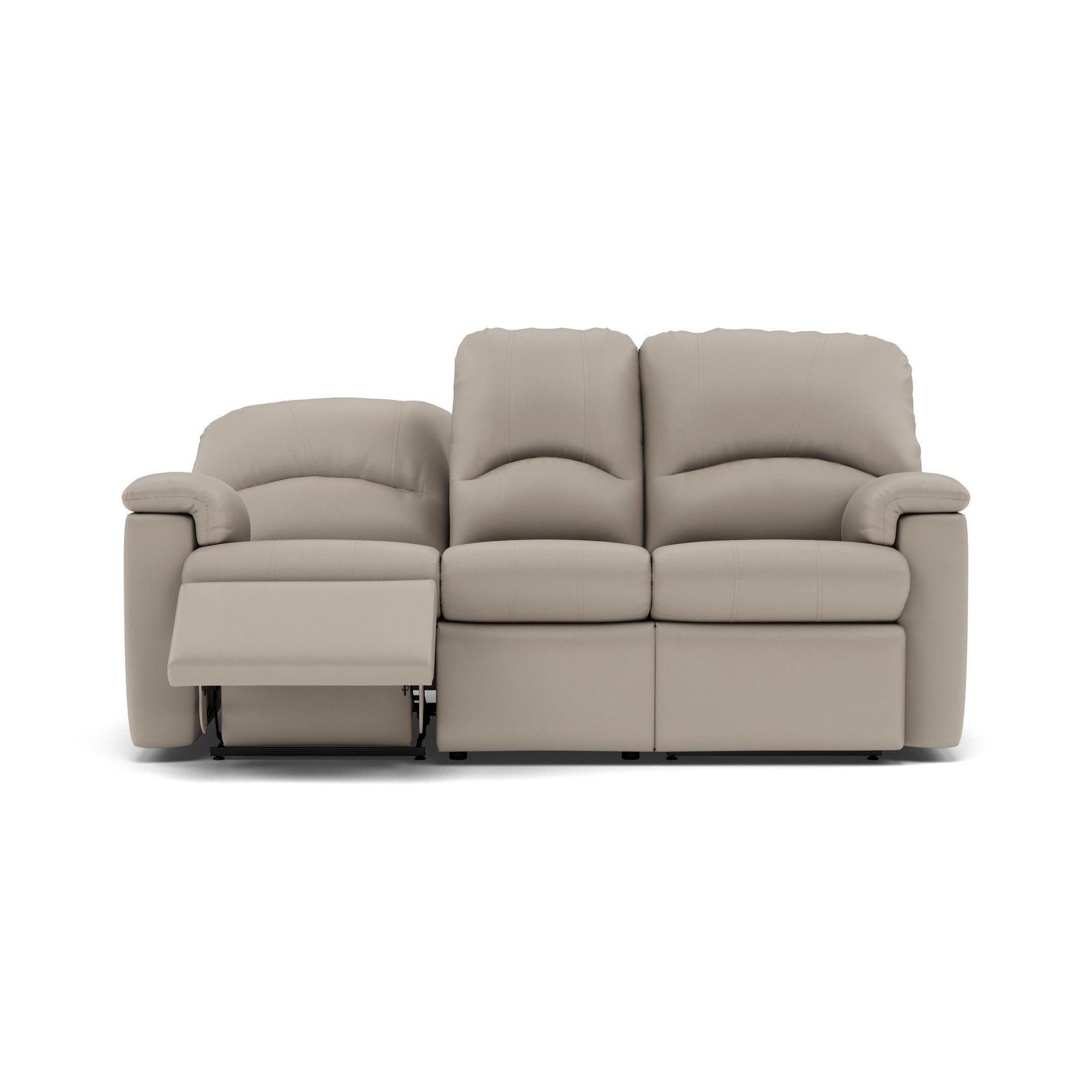 G Plan Chloe 3 Seater Recliner Sofa - 3 Seater Recliner Sofa (Right) Grade H - Right Hand Recliner 3 Seater Sofas Sterling Home 3 H002 Oxford Putty