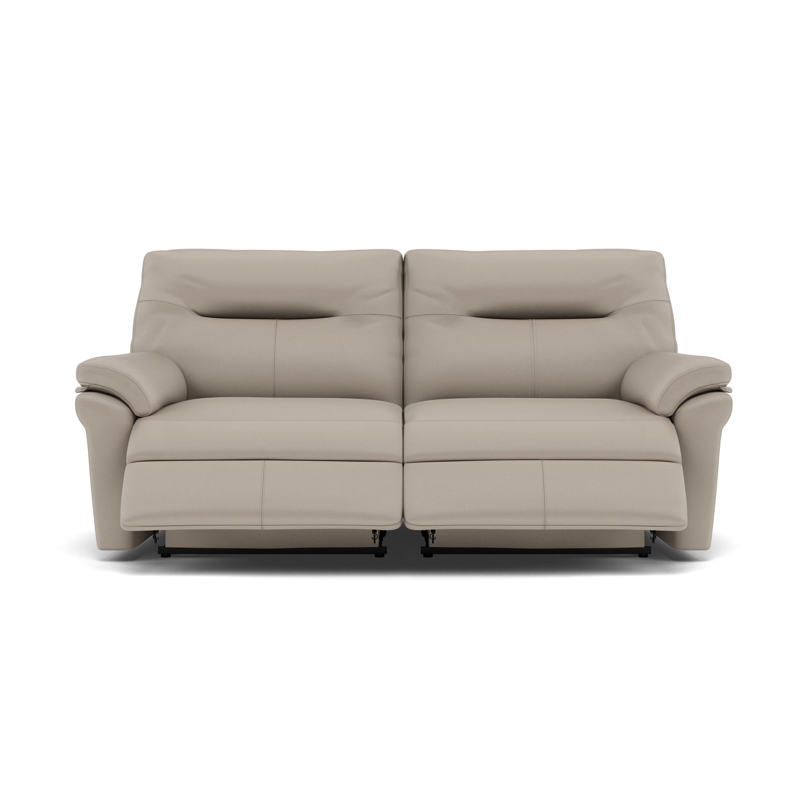 G Plan Seattle 3 Seater Recliner Sofa - 3 Seater Power Double Recliner with USB & Lumbar Grade H - Power Recliner with Lumbar Support & USB 3 Seater Sofas Sterling Home 3 H002 Oxford Putty