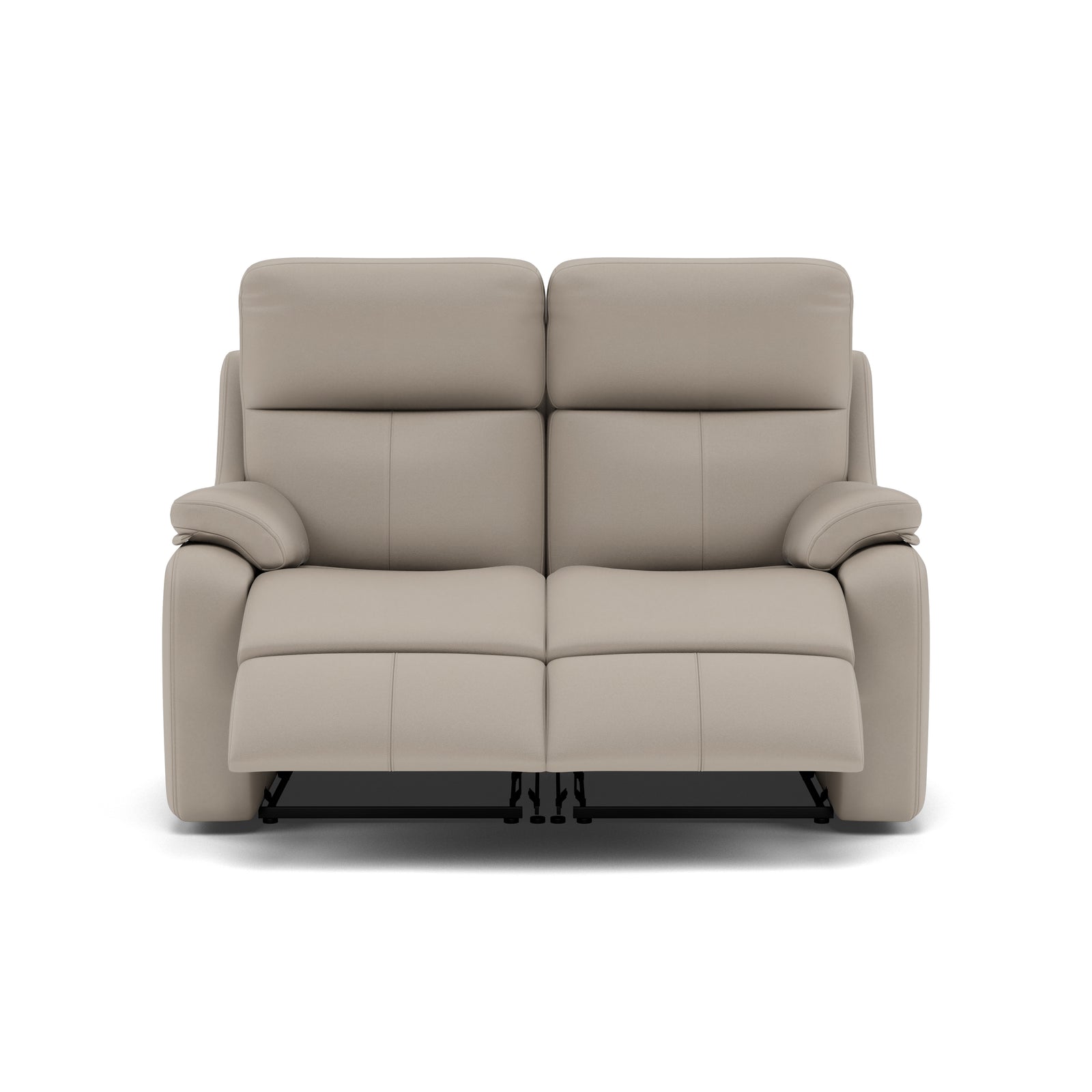 G Plan Kingsbury 2 Seater Recliner Sofa - 2 Seater Power Double Recliner Headrest + Lumbar with USB Grade H - Power with Power Headrest, Lumbar & USB 2 Seater Sofas Sterling Home 3 H002 Oxford Putty