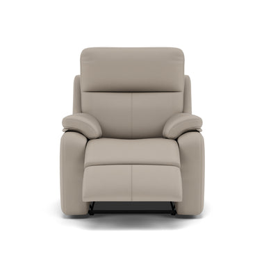 G Plan Kingsbury Recliner Armchair - Power Recliner Chair Headrest + Lumber with USB Grade H - Power with Power Headrest, Lumbar & USB Sterling Home 3 H002 Oxford Putty