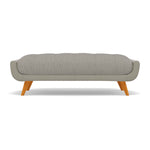 Siena Footstool - Large Footstool F8 + Cat 60 Sterling Home 2 Hopsack Dove 70001+Cat 60/28