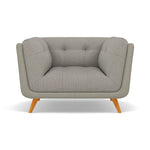Siena Armchair - Armchair F8 + Cat 60 Sterling Home 8 Hopsack Dove 70001+Cat 60/28