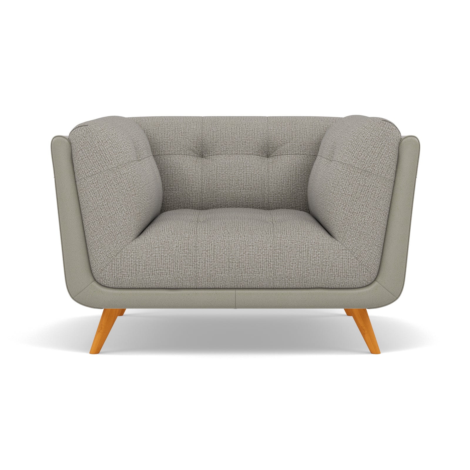 Siena Armchair - Armchair F8 + Cat 60 Sterling Home 7 Hopsack Dove 70001+Cat 60/28