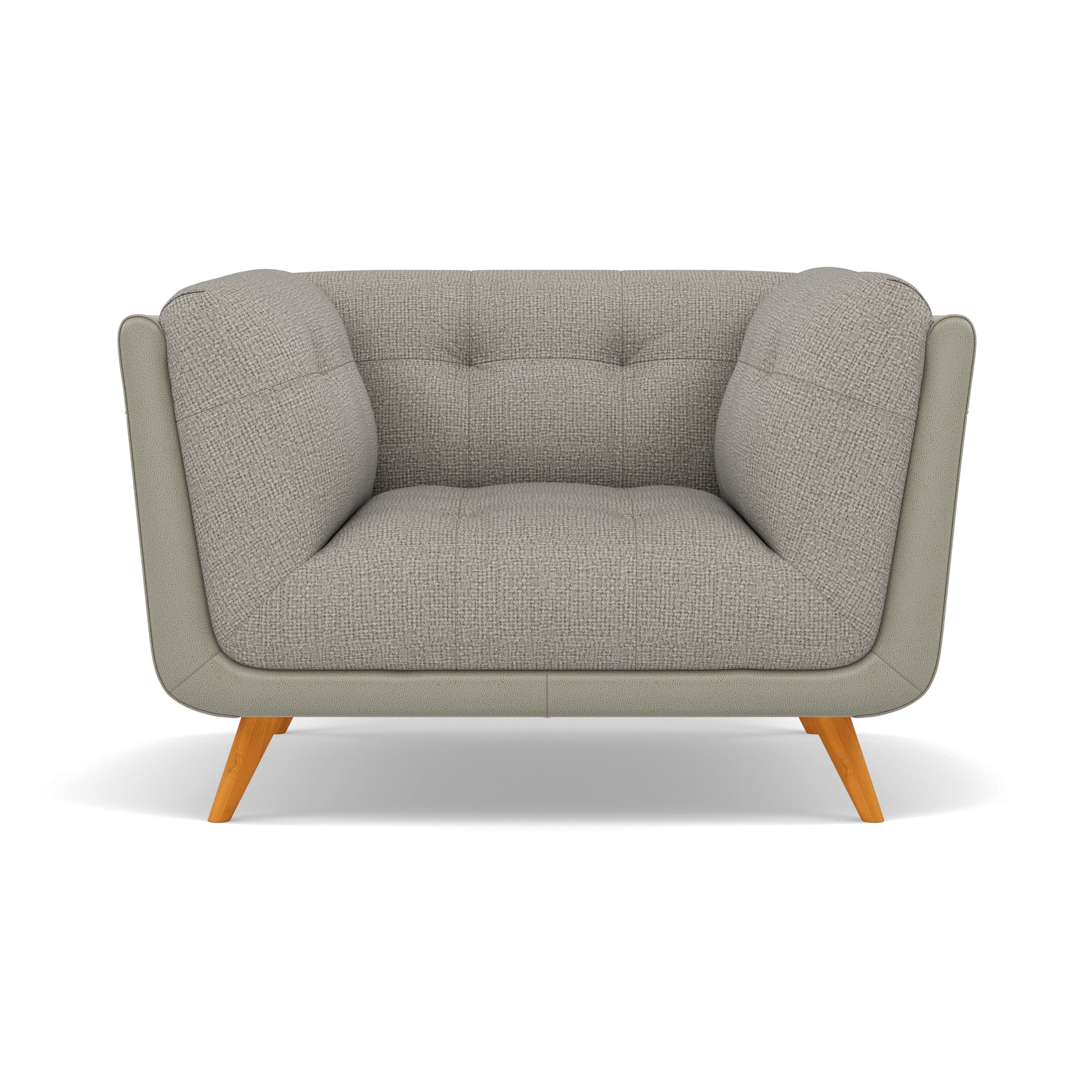 Siena Armchair - Armchair F8 + Cat 60 Sterling Home 8 Hopsack Dove 70001+Cat 60/28