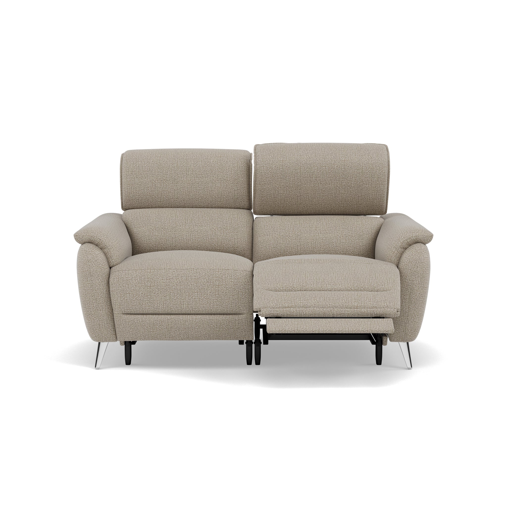 Sol 2 Seater Recliner Sofa - 2 Seater Power Recliner Sofa with Head Tilt F8