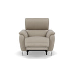 Sol Recliner Armchair - Power Recliner Armchair with Head Tilt F8 Sterling Home 5 Hopsack Linen 70004