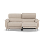 Sol 3 Seater Recliner Sofa - 3 Seater Power Recliner Sofa with Head Tilt F8 3 Seater Sofas Sterling Home 3 Hopsack Natural 70002