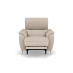 Sol Recliner Armchair - Power Recliner Armchair with Head Tilt F8 Sterling Home 3 Hopsack Natural 70002