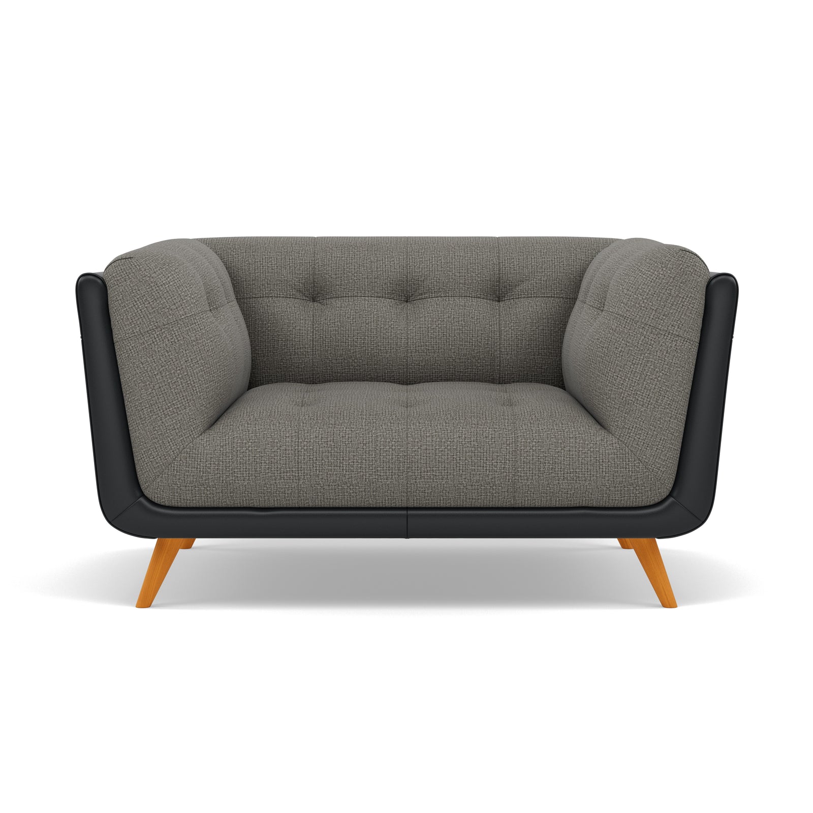 Siena Loveseat - 1.5 Seater Sofa F8 + Cat 60 Loveseats Sterling Home 8 Hopsack Platinum 70003+Cat 60/25