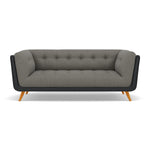 Siena 3 Seater Sofa - 2.5 Seater Sofa F8 + Cat 60 3 Seater Sofas Sterling Home 8 Hopsack Platinum 70003+Cat 60/25