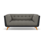 Siena 2 Seater Sofa - 2 Seater Sofa F8 + Cat 60 2 Seater Sofas Sterling Home 8 Hopsack Platinum 70003+Cat 60/25