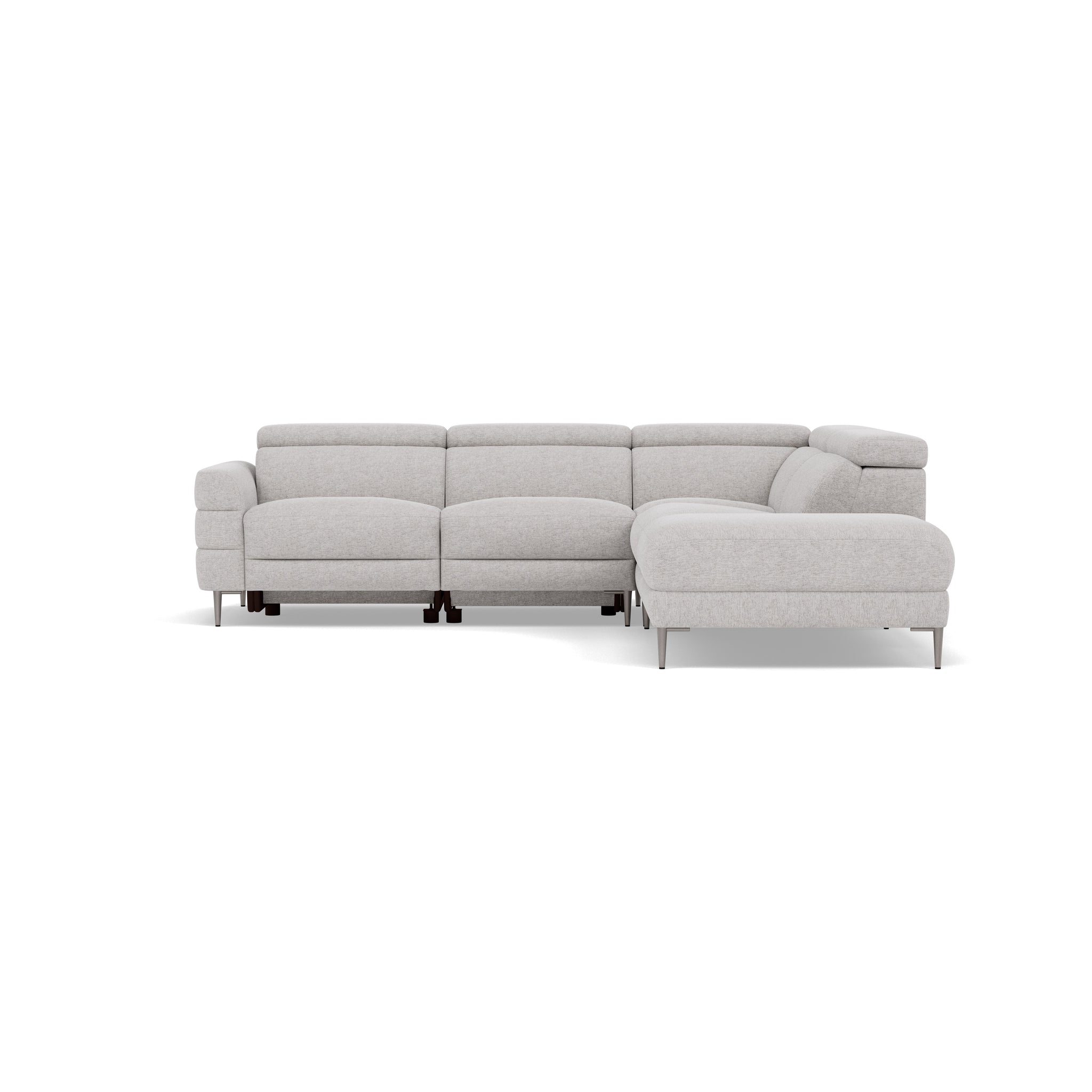 Hoy Corner Sofa - Combination 2 - Right Hand Facing Sofa Corner Group Fabric - Right Hand Facing Sterling Home 1 KB-1280-UK Darwin Silver