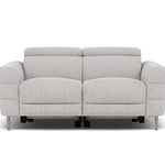 Hoy 2 Seater Sofa - 2 Str Static W/Manual Headrest Fabric Sterling Home 1 KB-1280-UK Darwin Silver