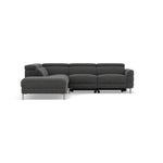 Hoy Corner Sofa - Combination 1 - Left Hand Facing Sofa Corner Group Fabric - Left Hand Facing Sterling Home 3 KB-1281-UK Darwin Charcoal