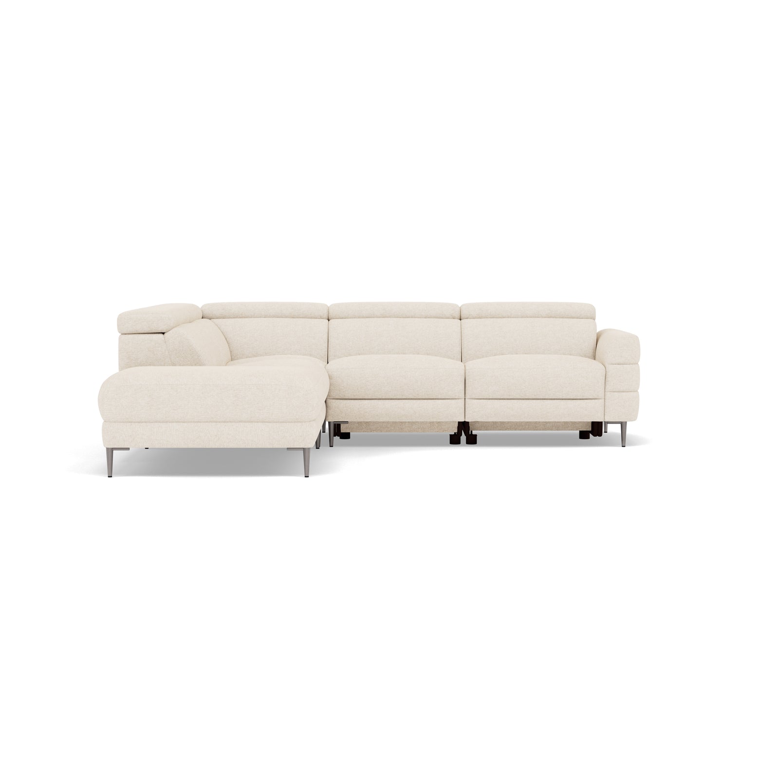 Hoy Corner Sofa - Combination 1 - Left Hand Facing Sofa Corner Group Fabric - Left Hand Facing Sterling Home 4 KB-1285-UK Darwin Ivory