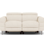 Hoy 2 Seater Sofa - 2 Str Static W/Manual Headrest Fabric Sterling Home 4 KB-1285-UK Darwin Ivory