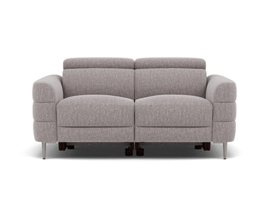 Hoy 2 Seater Sofa - 2 Str Static W/Manual Headrest Fabric Sterling Home 9 KB-1291-UK Amigo Granite
