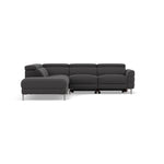 Hoy Corner Sofa - Combination 1 - Left Hand Facing Sofa Corner Group Fabric - Left Hand Facing Sterling Home 7 KB-1295-UK Amigo Coal