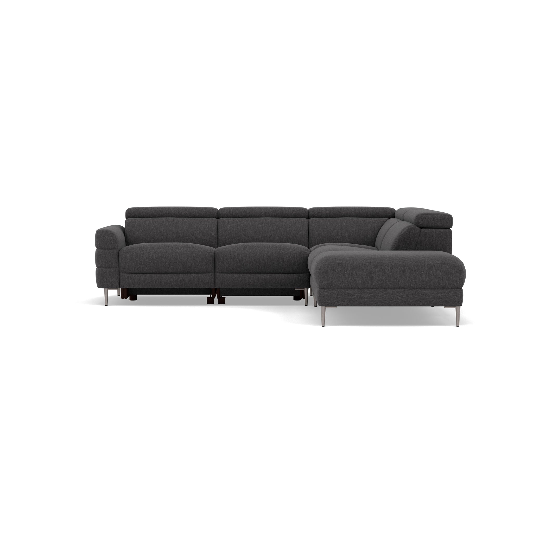 Hoy Corner Sofa - Combination 2 - Right Hand Facing Sofa Corner Group Fabric - Right Hand Facing Sterling Home 7 KB-1295-UK Amigo Coal