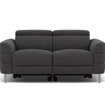 Hoy 2 Seater Sofa - 2 Str Static W/Manual Headrest Fabric Sterling Home 7 KB-1295-UK Amigo Coal