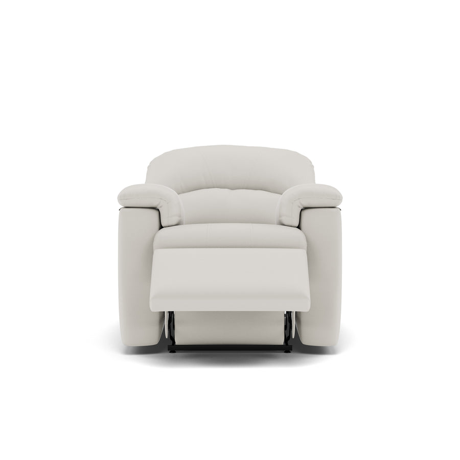 G Plan Chloe Recliner Armchair - Power Recliner Chair Grade L - Power Recliner Sterling Home 1 L840 Cambridge Chalk