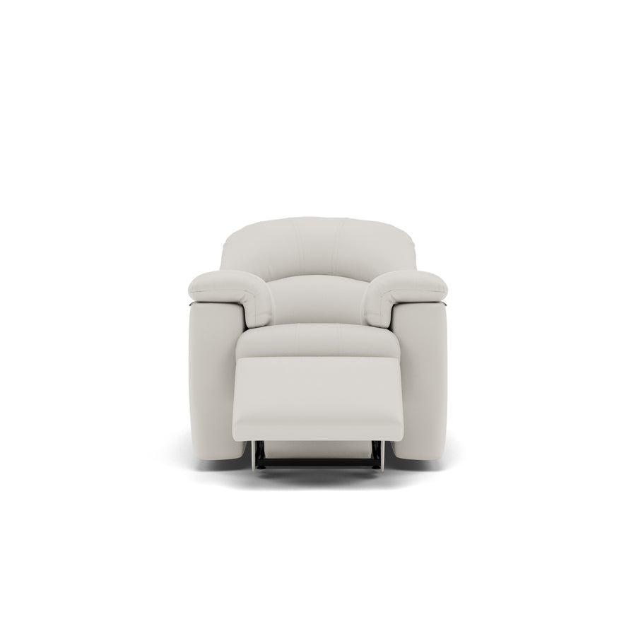 G Plan Chloe Small Recliner Armchair - Small Recliner Chair Grade L - Manual Recliner Sterling Home 1 L840 Cambridge Chalk