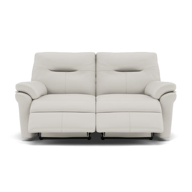 G Plan Seattle Large 2 Seater Recliner Sofa - 2.5 Seater Power Double Recliner with USB & Lumbar Grade L - Power Recliner with Lumbar Support & USB 2 Seater Sofas Sterling Home 1 L840 Cambridge Chalk