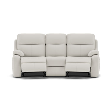 G Plan Kingsbury 3 Seater Curved Recliner Sofa - 3 Seater Manual Recliner Curved Sofa Double Grade L - Manual Recliner 3 Seater Sofas Sterling Home 1 L840 Cambridge Chalk