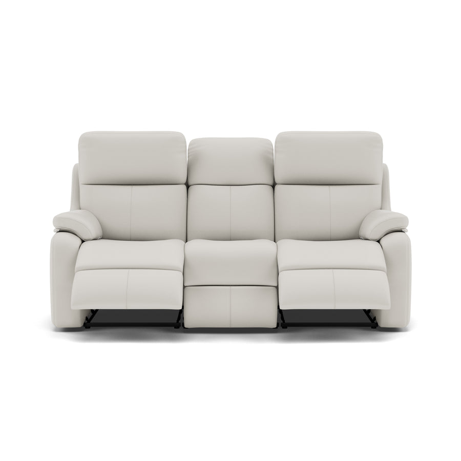 G Plan Kingsbury 3 Seater Recliner Sofa - 3 Seater Power Double Recliner Headrest + Lumbar with USB Grade L - Power with Power Headrest, Lumbar & USB 3 Seater Sofas Sterling Home 1 L840 Cambridge Chalk