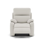G Plan Kingsbury Recliner Armchair - Power Recliner Chair Headrest + Lumber with USB Grade L - Power with Power Headrest, Lumbar & USB Sterling Home 1 L840 Cambridge Chalk