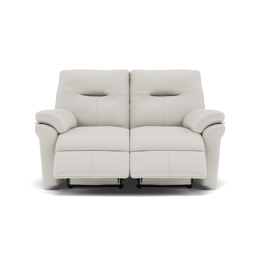 G Plan Seattle 2 Seater Recliner Sofa - 2 Seater Power Double Recliner with USB & Lumbar Grade L - Power Recliner with Lumbar Support & USB 2 Seater Sofas Sterling Home 1 L840 Cambridge Chalk