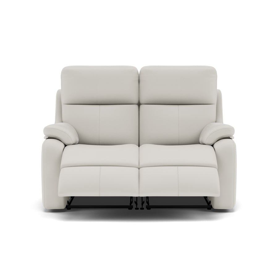 G Plan Kingsbury 2 Seater Recliner Sofa - 2 Seater Power Double Recliner Headrest + Lumbar with USB Grade L - Power with Power Headrest, Lumbar & USB 2 Seater Sofas Sterling Home 1 L840 Cambridge Chalk