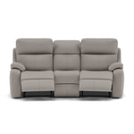 G Plan Kingsbury 3 Seater Curved Recliner Sofa - 3 Seater Power Recliner Curved Sofa Headrest + Lumbar with USB Grade L - Power with Power Headrest, Lumbar & USB 3 Seater Sofas Sterling Home 3 L842 Cambridge Grey