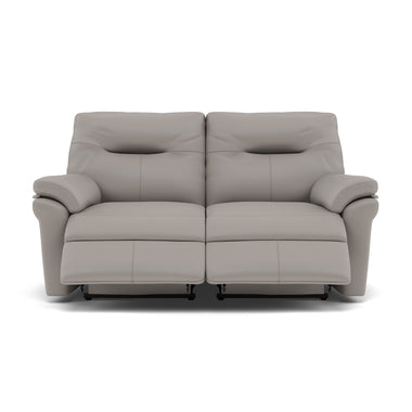 G Plan Seattle Large 2 Seater Recliner Sofa - 2.5 Seater Power Double Recliner with USB & Lumbar Grade L - Power Recliner with Lumbar Support & USB 2 Seater Sofas Sterling Home 3 L842 Cambridge Grey
