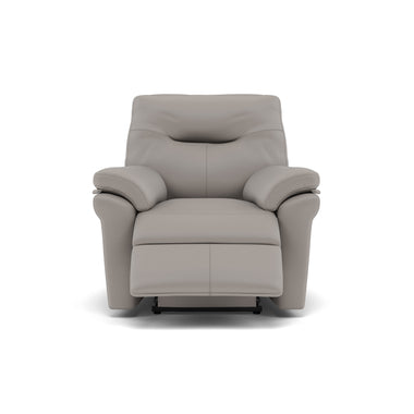 G Plan Seattle Recliner Armchair - Power Recliner Chair with USB & Lumbar Grade L - Power Recliner with Lumbar Support & USB Sterling Home 3 L842 Cambridge Grey