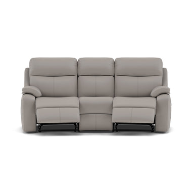 G Plan Kingsbury 3 Seater Curved Recliner Sofa - 3 Seater Manual Recliner Curved Sofa Double Grade L - Manual Recliner 3 Seater Sofas Sterling Home 3 L842 Cambridge Grey