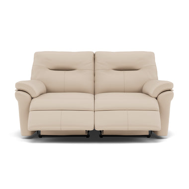 G Plan Seattle Large 2 Seater Recliner Sofa - 2.5 Seater Power Double Recliner with USB & Lumbar Grade L - Power Recliner with Lumbar Support & USB 2 Seater Sofas Sterling Home 4 L843 Cambridge Stone