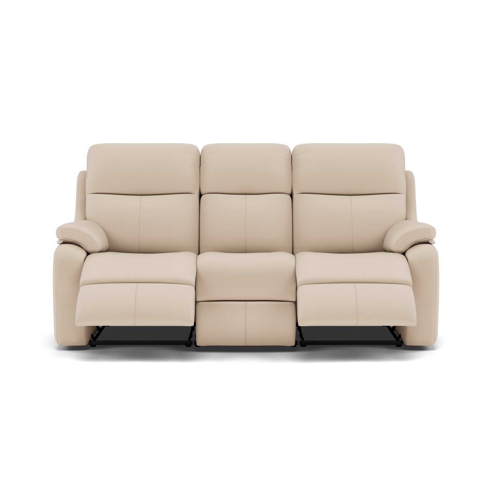 G Plan Kingsbury 3 Seater Recliner Sofa - 3 Seater Manual Double Recliner Grade L - Manual Recliner 3 Seater Sofas Sterling Home 4 L843 Cambridge Stone