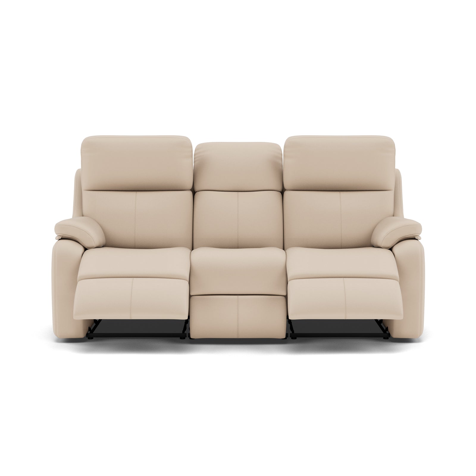 G Plan Kingsbury 3 Seater Recliner Sofa - 3 Seater Power Double Recliner Headrest + Lumbar with USB Grade L - Power with Power Headrest, Lumbar & USB 3 Seater Sofas Sterling Home 4 L843 Cambridge Stone