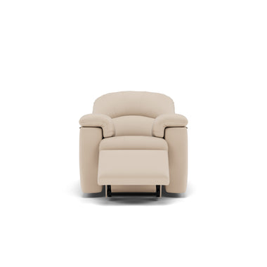 G Plan Chloe Small Recliner Armchair - Small Recliner Chair Grade L - Manual Recliner Sterling Home 4 L843 Cambridge Stone