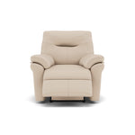 G Plan Seattle Recliner Armchair - Power Recliner Chair with USB & Lumbar Grade L - Power Recliner with Lumbar Support & USB Sterling Home 4 L843 Cambridge Stone