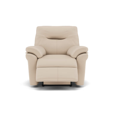 G Plan Seattle Recliner Armchair - Power Recliner Chair with USB & Lumbar Grade L - Power Recliner with Lumbar Support & USB Sterling Home 4 L843 Cambridge Stone