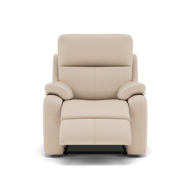 G Plan Kingsbury Recliner Armchair - Power Recliner Chair Headrest + Lumber with USB Grade L - Power with Power Headrest, Lumbar & USB Sterling Home 4 L843 Cambridge Stone