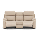 G Plan Kingsbury 3 Seater Curved Recliner Sofa - 3 Seater Power Recliner Curved Sofa Headrest + Lumbar with USB Grade L - Power with Power Headrest, Lumbar & USB 3 Seater Sofas Sterling Home 4 L843 Cambridge Stone