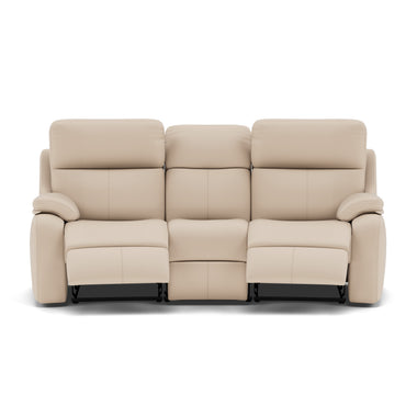 G Plan Kingsbury 3 Seater Curved Recliner Sofa - 3 Seater Power Recliner Curved Sofa Headrest + Lumbar with USB Grade L - Power with Power Headrest, Lumbar & USB 3 Seater Sofas Sterling Home 4 L843 Cambridge Stone
